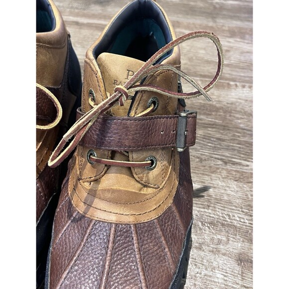 POLO Ralph Lauren Dover III Boots Men's Size 13 D Leather Duck - Picture 16 of 16